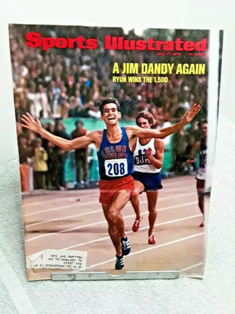 Sports Illustrated July 17 1972 Jim Ryun Wimbledon Tennis Billie Jean King