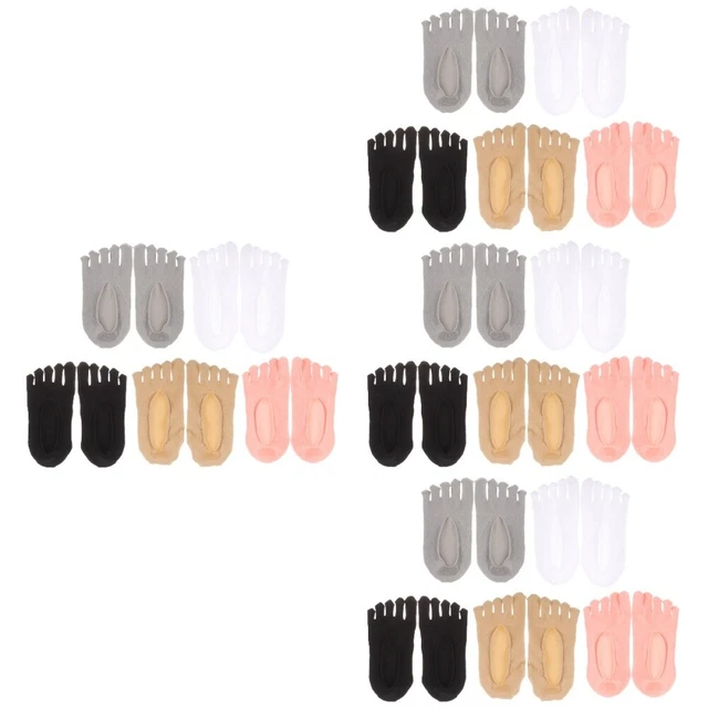 20 paires de chaussettes séparées pour les femmes chaussettes invisibles