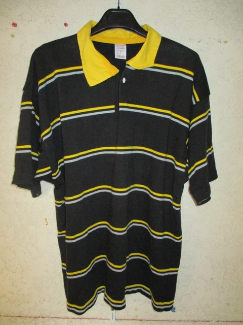 Maillot Rugby Vintage RC Arles - JICEGA Taille XL, Porté N°7