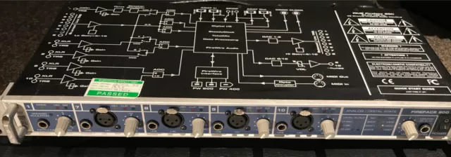 RME fireface 800 - Firewire Audio Interface