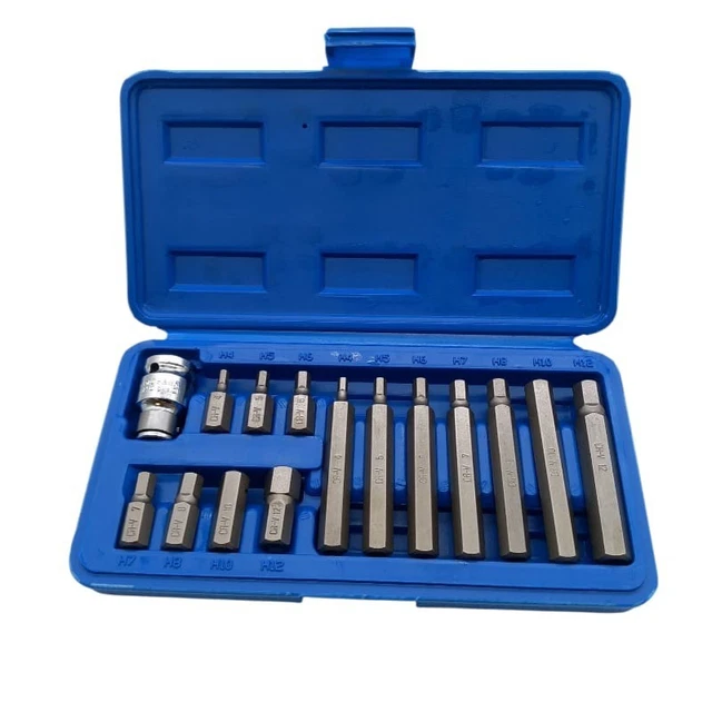 Chiavi A Bussola A Cricchetto 1/4 Corte E Lunghe Set 42pz - WÜRTH - Foto 2