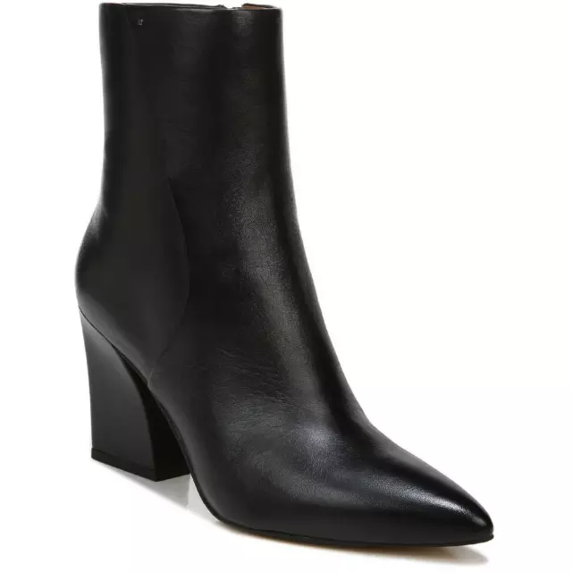 Franco Sarto Womens Vesi  Zipper Pointed Toe Dressy Booties Shoes BHFO 2434