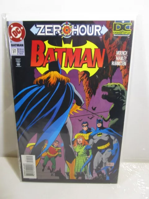 BATMAN #511 (Sept 1994) BATGIRL Returns! JOKER! Zero Hour DC