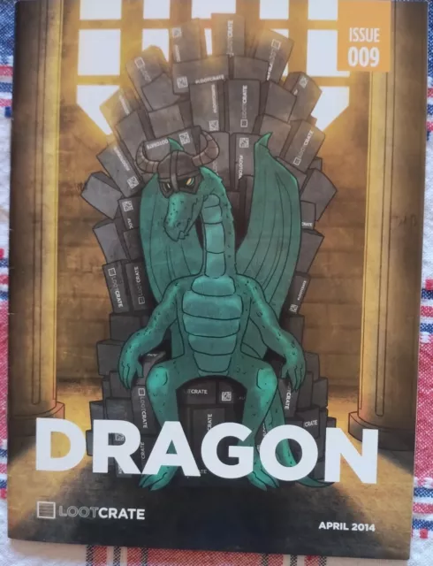 Loot Crate April 2014 Dragon Magazine Issue 009