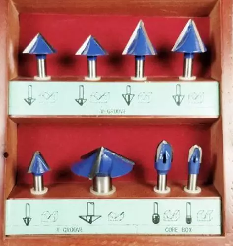 TRISTAR™ SIGNMAKING 8pc ROUTER BIT SET