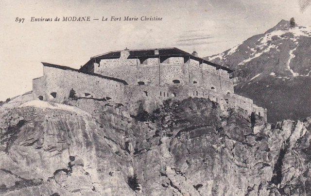 *44089 cpa approx. de Modane - le Fort Marie Christine