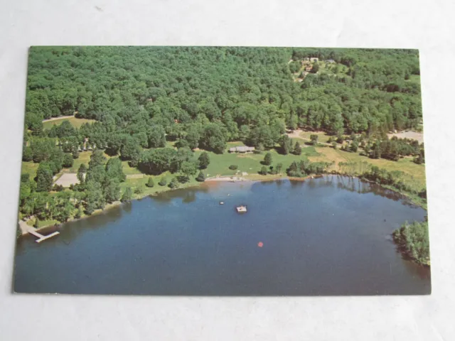 G37 Postcard Ba WA Bic State Park Fortune Lake Iron River Crystal MI Michigan