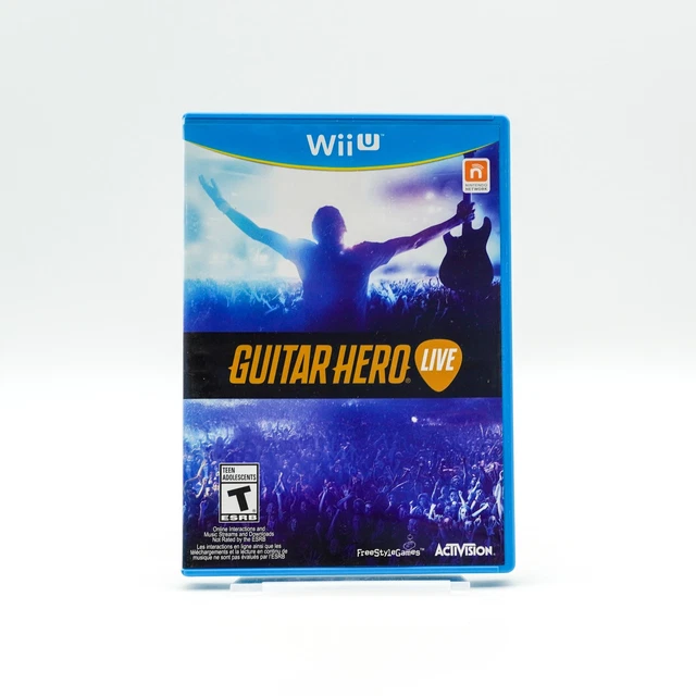 NINTENDO WII U Guitar Hero Live Videospiel Activision FreeStyleGames