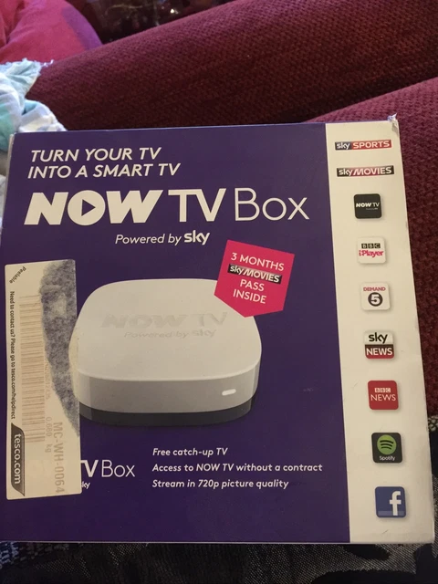 Now tv box on sale tesco
