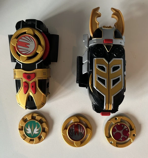 POWER RANGERS NINJA Storm Wind Morpher Thunder Scarab Beetle Morpher ...