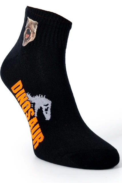 5 PAIRES! Ensemble de chaussettes pour hommes 'Dinosaur' Tailles 39-42 & 43-46 3