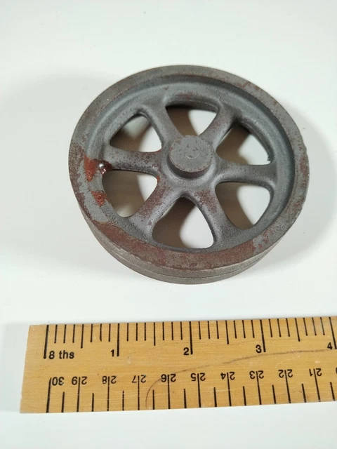 7A and No. 8 Stuart Turner 3 9/16" dia flywheel item 72439 Cast iron unmachined.