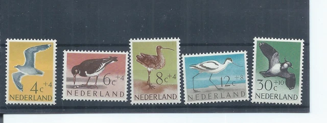 Netherlands stamps.  1961 Cultural & Social Relief Funds Birds MH (AC619)