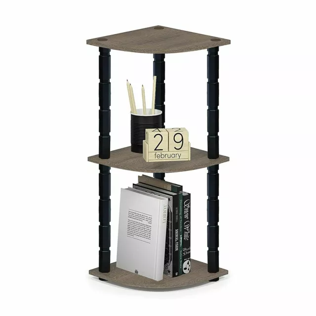 Corner Shelf Stand 3/4/5 Tier Organizer Rack Bathroom Storage Shelves Display 3