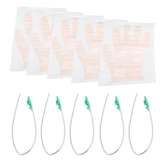 10-Pack Disposable Silicone Suction Tubes For Phlegm Remover Machines - Kids Sputum Aspirator Replacement Tubes