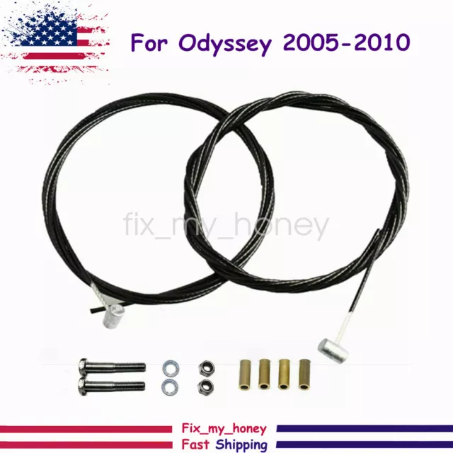 Sliding Door Cables Replace W/Pulley Rebuild Kit For Honda Odyssey 2005-2010