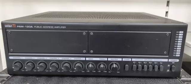 Ampli InterM PAM-120A Public Address Amplifier