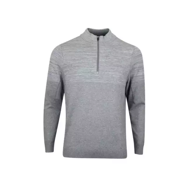 Puma Evoknit 1/4 Zip Sweater-Quarry Heather-S