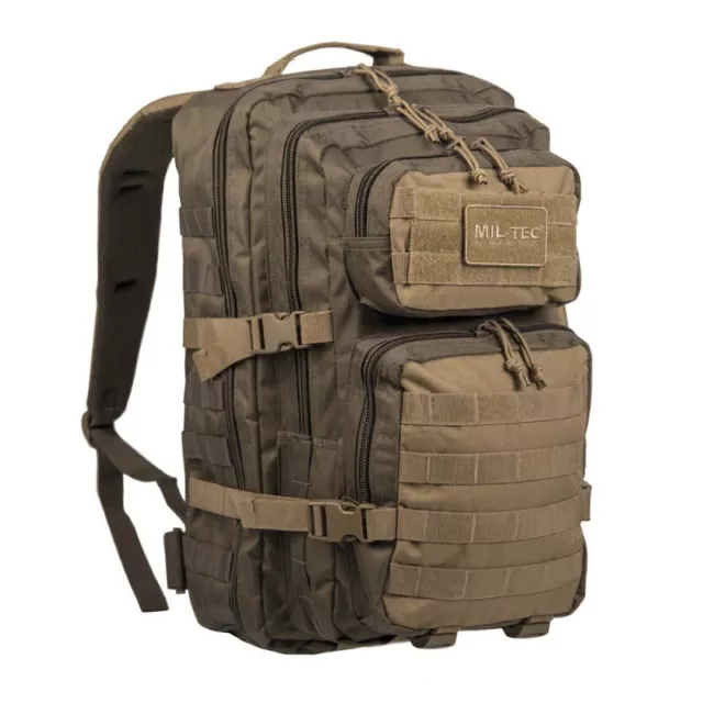 Sac À Dos Us Assault Pack Grand Ranger Kaki/Coyote Camouflage Militaire