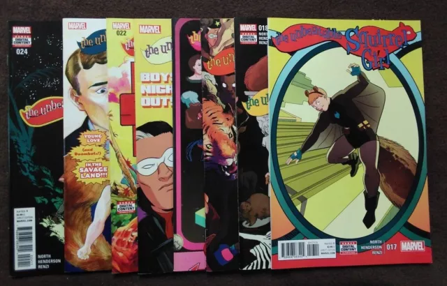 Unbeatable Squirrel Girl #17-24 Marvel Comic Series Pick Choose Your Comic