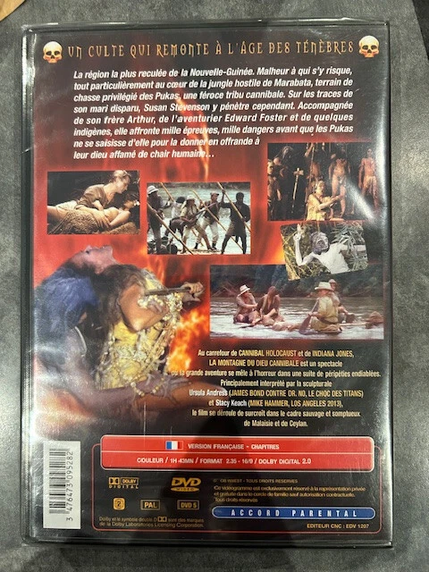LA MONTAGNE DU DIEU CANNIBALE avec URSULA ANDRESS Version intégrale