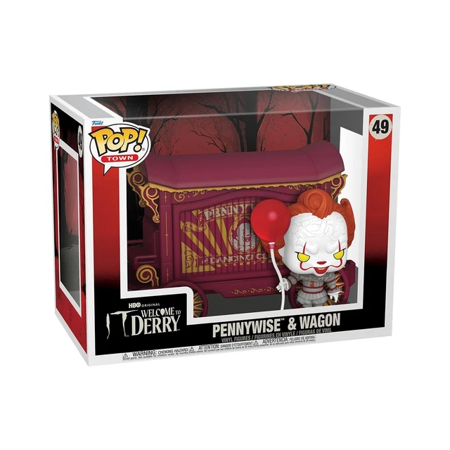 Funko POP! Movie: IT - Pennywise - Blacklight - IT 1990 - Vinylfiguur om te verzamelen - cadeau-idee - officiële merchandise - speelgoed voor kinderen en volwassenen - filmfans - modelfiguur voor