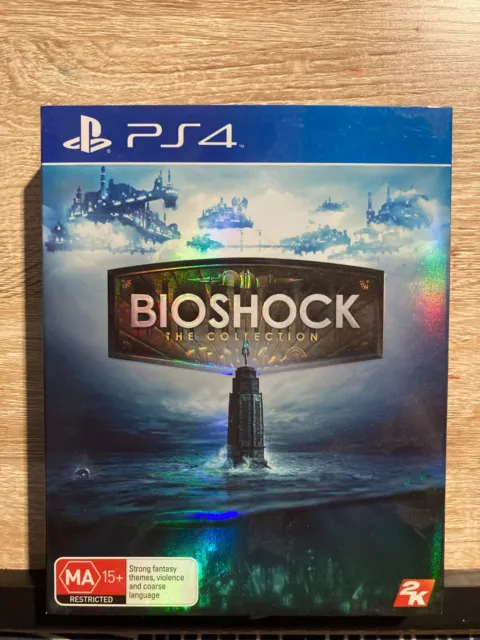 BIOSHOCK THE COLLECTION PS4 Disc 1: Bioshock & Bioshock 2 $15.00