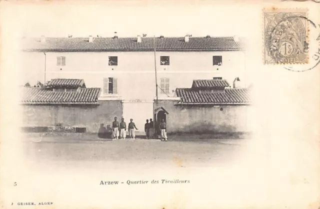 Algérie - ARZEW - Quartier des Tirailleurs