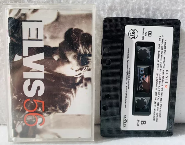 Elvis Presley, Elvis 56, RARE Cassette Tape (1996), VGC