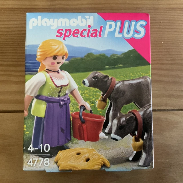 PLAYMOBIL 4778 FERMIRE et veaux EUR 9,99 - PicClick FR