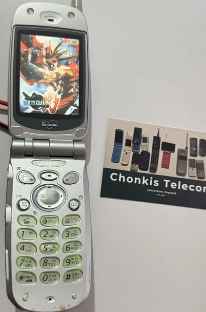 NTT DOCOMO IMODE NEC N505i (Silver) Japanese Galakei Keitai 2000s