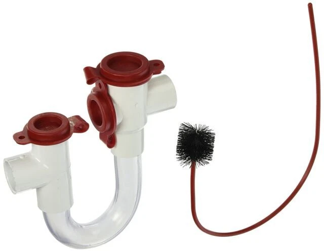 RectorSeal Ez Trap EZT-113B 3/4" Clear Condensate Trap with Brush