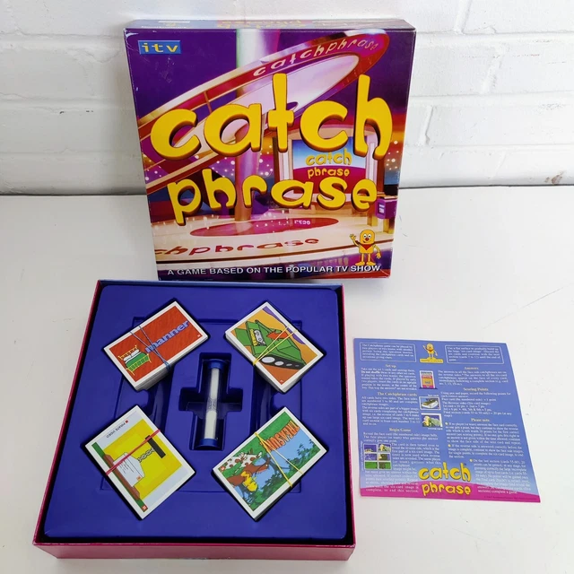 CATCH PHRASE FAMILY Board Game Based on Popular TV Show by Britannia