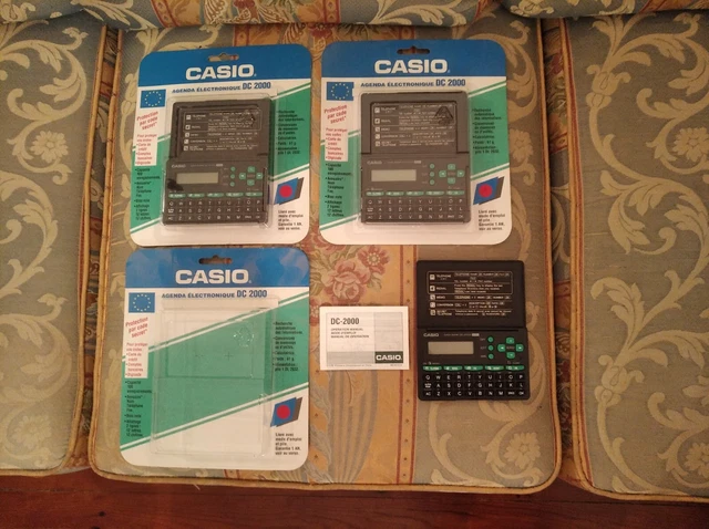 Casio Sf-4900l Digital Diary 128kb Backlight Display Japan Working