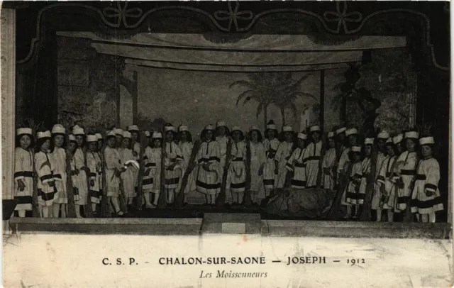 CPA CHALON-sur-SAONE - Joseph - 1912 - Les Moissenneurs (295846)