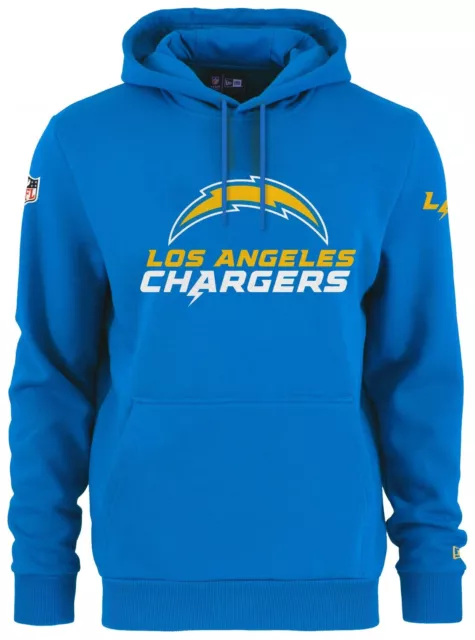New Era - NFL Los Angeles Chargers Logo Squadra E Nome Felpa con Cappuccio