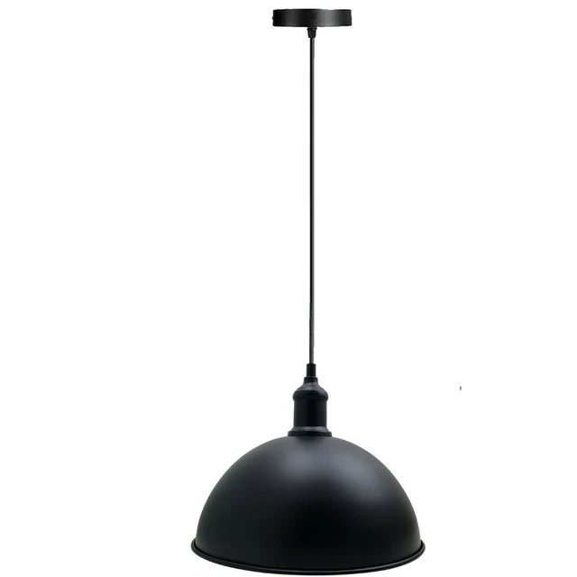 New Modern Pendant Light Vintage Industrial Retro Loft Metal Ceiling Lamp Shade