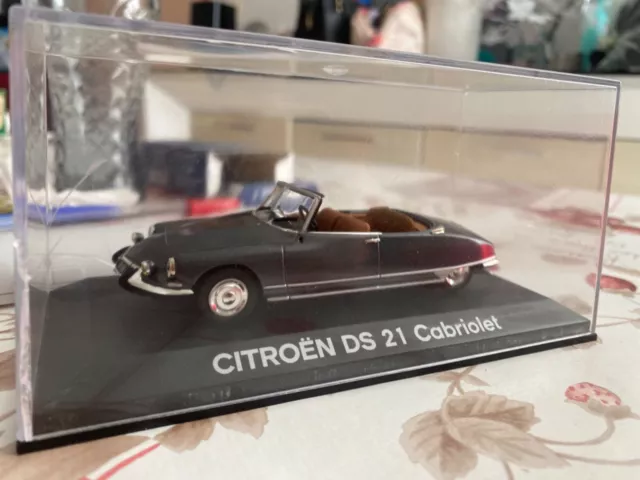 Citroën DS 21 Cabriolet 1971 Green - 1/43 Norev Voiture Miniature Diecast 157080