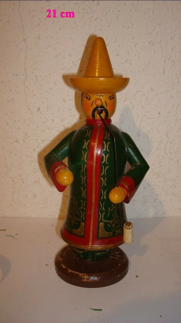 alter Räuchermann Chinese Erzgebirge