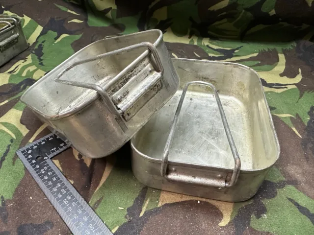 Original WW2 British Army Soldiers Mess Tin Set - Used Original
