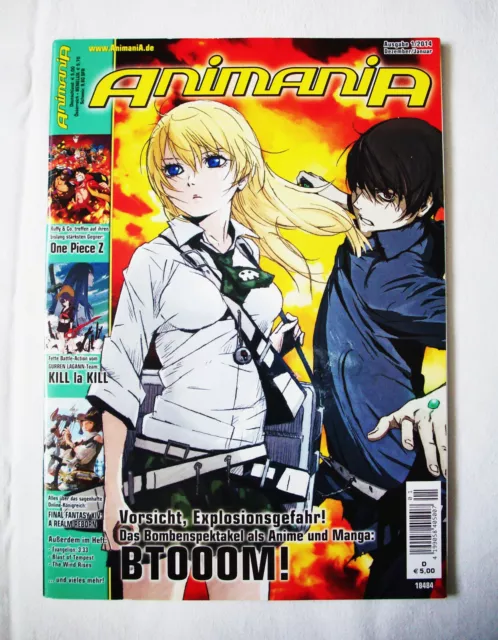 AnimaniA Ausgabe 1/2o14 Dezember/Januar: BTOOOM! One Piece Z KILL la KILL FFXIV