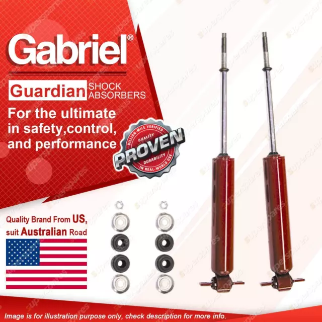 2x Front Gabriel Guardian Shocks for Chevrolet Bel Air Biscayne Impala SS Camaro