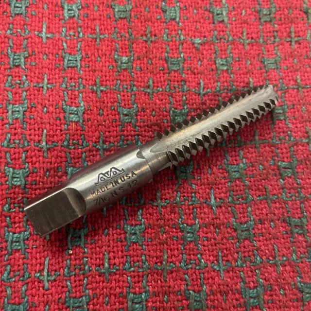 Greenfield GTD 7/16-12 NS Tap USA Excellent