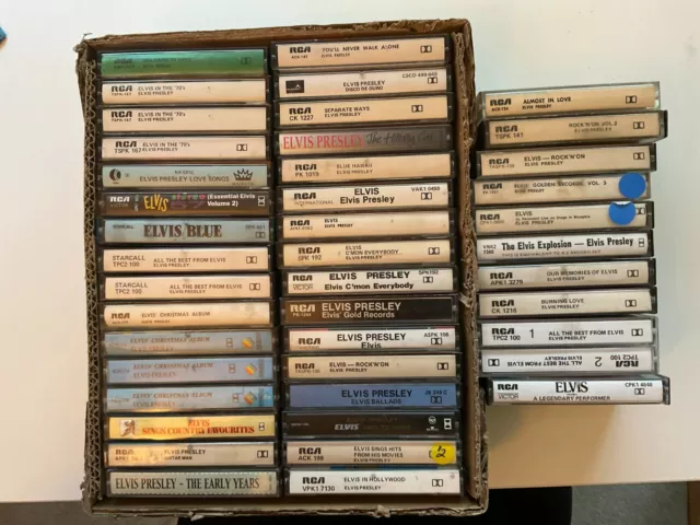 Elvis Presley Cassette tapes - Assorted-choose from the list