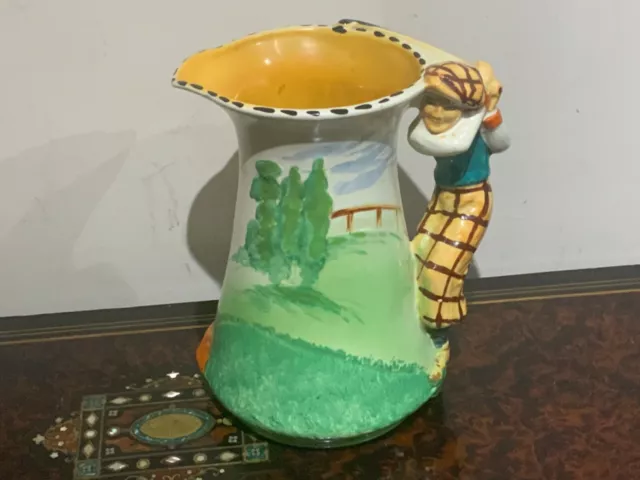 The Golfer Jug By Burleigh Ware