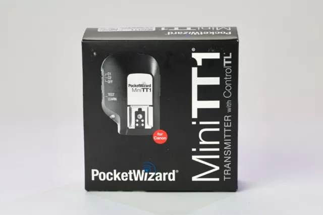 Transmisor Pocket Wizard Mini TT1 con ControlTL para Canon