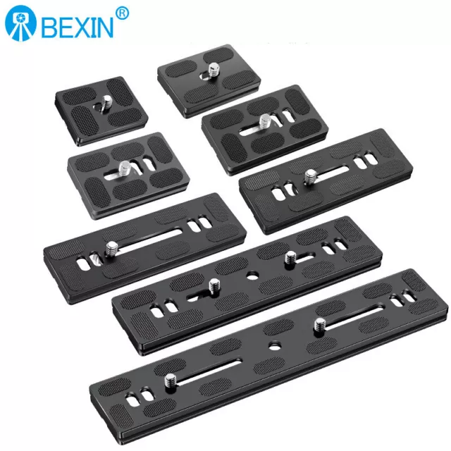 BEXIN Aluminum Alloy Quick Release Plate for Benro Arca Swiss Ball Head & Camera