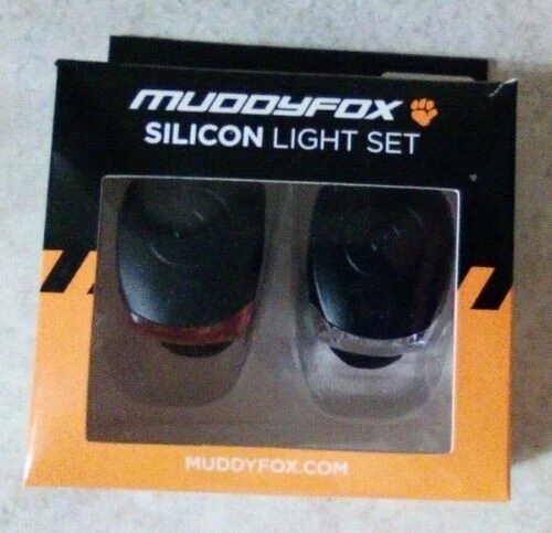 SILICON BIKE LIGHTS set muddyfox 6.99 PicClick UK