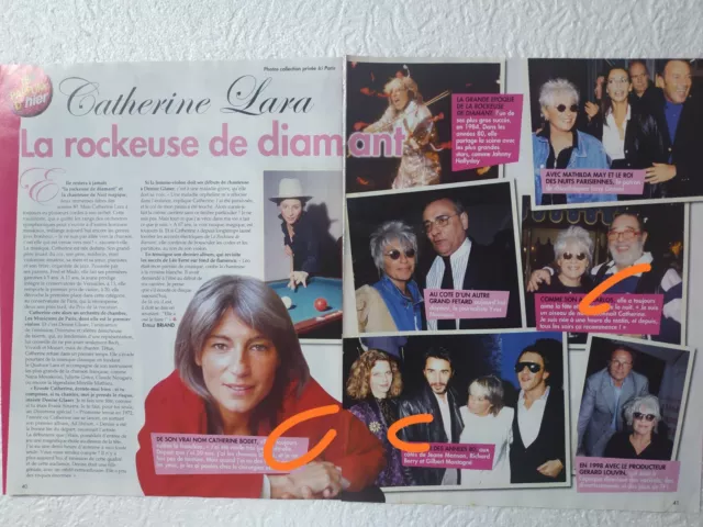 Coupures de presse Catherine Lara Demi Moore clippings