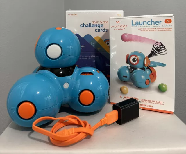Wonder Workshop Dash Smart Robot Bluetooth Programmable DA01